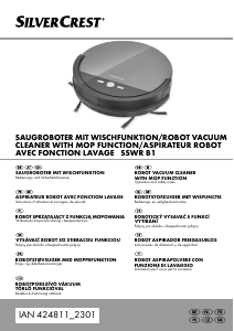 Manual SilverCrest SSWR B1 Vacuum Cleaner