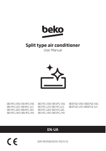 Посібник BEKO BEVPG 180 Кондиціонер