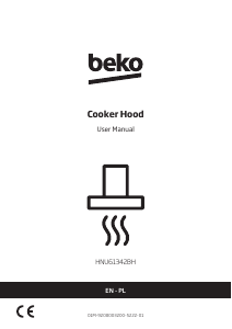 Handleiding BEKO HNU61342BH Afzuigkap