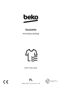 Instrukcja BEKO BM3T48230W Suszarka