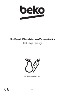 Instrukcja BEKO BCNA306E4ZSN Pralka