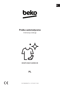 Instrukcja BEKO B5WFU58416WBDCB Pralka