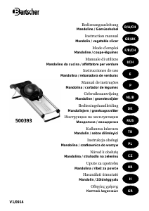 Priručnik Bartscher 500393 Mandolina