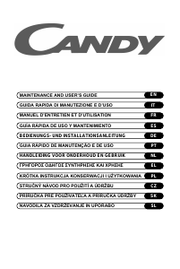 Manual Candy CFBD 2450/2EH Frigorífico combinado