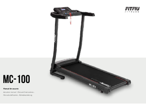 Manual FITFIU MC-100 Treadmill