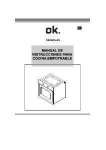 Manual OK OBO 655-ES Oven