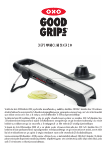 Bruksanvisning OXO Good Grips 2.0 Mandolinjärn