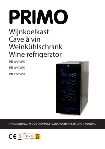 Manual Primo PR169WK Wine Cabinet