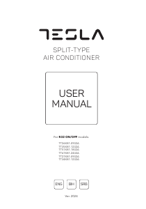 Handleiding Tesla TT34X81-1232A Airconditioner