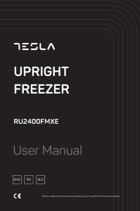 Handleiding Tesla RU2400FMXE Vriezer