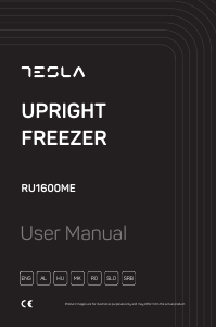 Manual Tesla RU1600ME Freezer