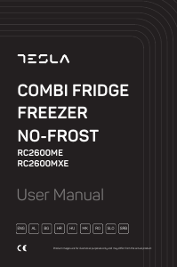 Manual Tesla RC2600MXE Fridge-Freezer