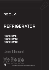 Manual Tesla RD2100ME Fridge-Freezer