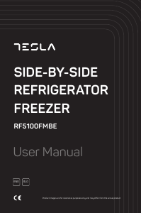 Handleiding Tesla RF5100FMBE Koel-vries combinatie