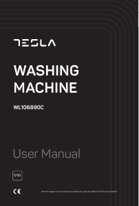 Manual Tesla WL106890C Washing Machine