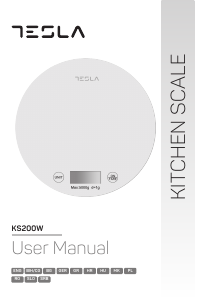 Manual Tesla KS200W Kitchen Scale