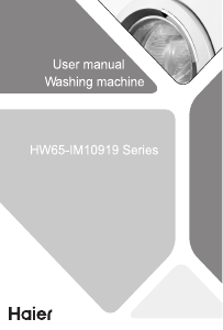 Handleiding Haier HW65-IM10919S8 Wasmachine