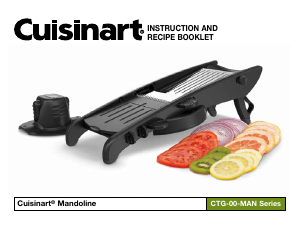 Handleiding Cuisinart CTG-00-MAN01 Mandoline