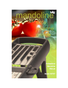 Handleiding MIU 90757 Mandoline