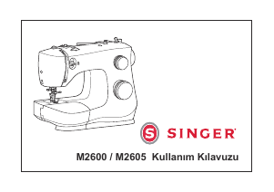 Kullanım kılavuzu Singer M2605 Dikiş makinesi