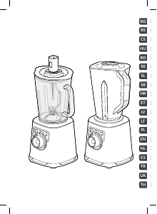 Használati útmutató Tefal BL871D40 Turmixgép