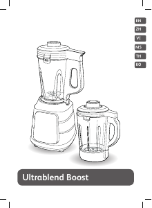 Panduan Tefal BL98SC66 Ultrablend Boost Blender