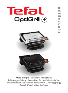 Manual Tefal GC715D28 OptiGrill+ Grelhador de contacto