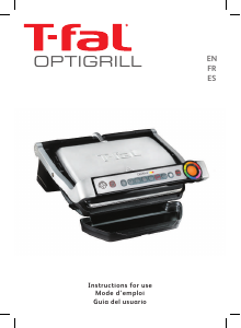 Handleiding Tefal GC702D54 OptiGrill Contactgrill