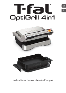 Handleiding Tefal GC774D51 OptiGrill 4in1 Contactgrill