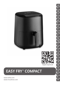 Kullanım kılavuzu Tefal EY145B27 Easy Fry Compact Fritöz