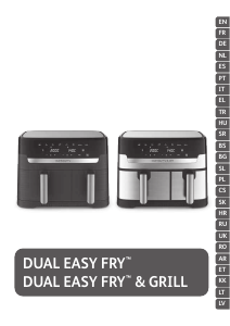 Handleiding Tefal EY905B40 Dual Easy Fry Friteuse