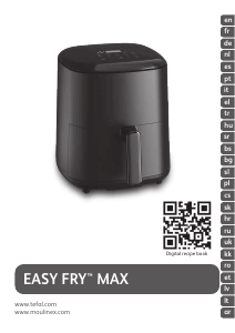 Instrukcja Tefal EY245840 Easy Fry Max Frytkownica