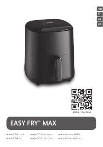 Manual Tefal EY245B50 Easy Fry Max Fritadeira
