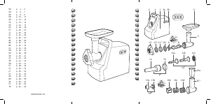 Посібник Tefal NE553838 М'ясорубка