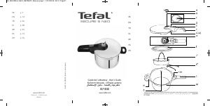 Kullanım kılavuzu Tefal P3534446 Secure 5 Neo Düdüklü tencere