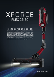 Manual de uso Tefal TY98A1GO X-Force Flex 12.60 Aspirador