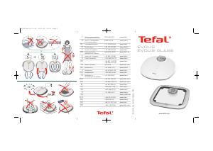 Kullanım kılavuzu Tefal PP5036H0 Evolis Banyo tartısı