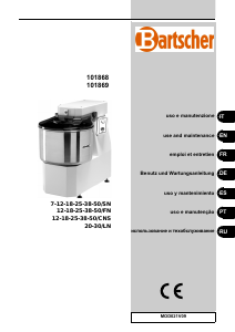 Manual Bartscher 30/LN Stand Mixer