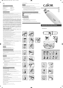 Mode d’emploi Calor MP7200C0 Ensemble manucure-pédicure