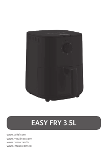 Instrukcja Tefal EY1308EG Easy Fry Frytkownica