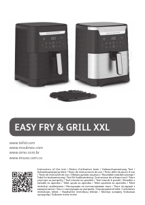 Manual Tefal EY801828 Easy Fry & Grill XXL Fritadeira