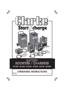 Manual Clarke BC 130N Jump Starter