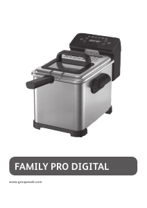 Kullanım kılavuzu Tefal FR507DCH Family Pro Digital Fritöz