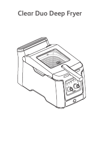 Käyttöohje Tefal FR600DCH Clear Duo Friteerauskeitin