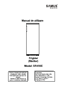Manual Samus SR456E Frigider