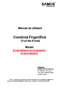 Manual Samus SCX396NFE Combina frigorifica