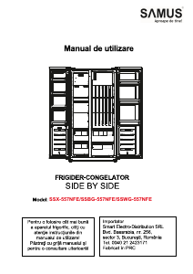 Manual Samus SSX-557NFE Combina frigorifica