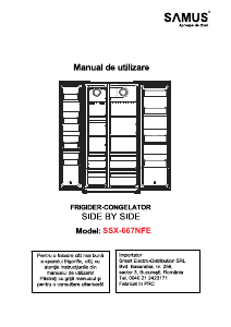 Manual Samus SSX-667NFE Combina frigorifica
