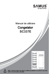 Manual Samus SC337E Congelator