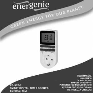 Handleiding Energenie EG-SST-01 Schakelklok